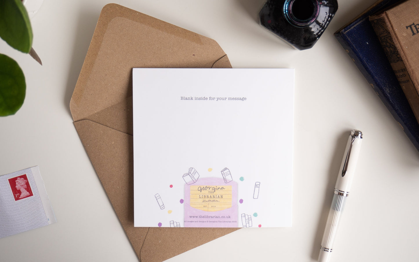 "I am not a bird; and no net ensnares me" Jane Eyre Bronte greeting card