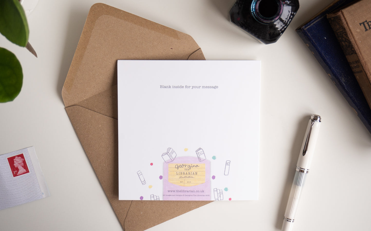 "Whatever our souls are made of his and mine are the same" Wuthering Heights Bronte greeting card